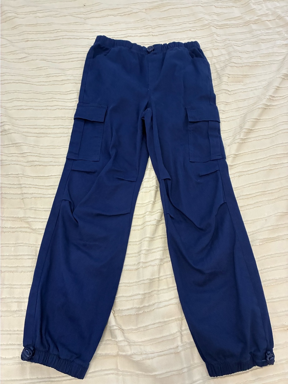 Blue Cargo Jogger Pants. Stella Cruz Girls. Brand new! Size small.